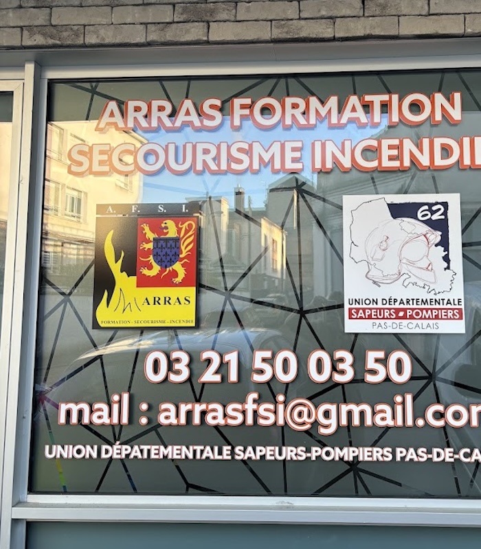 arras formation secourisme incendie