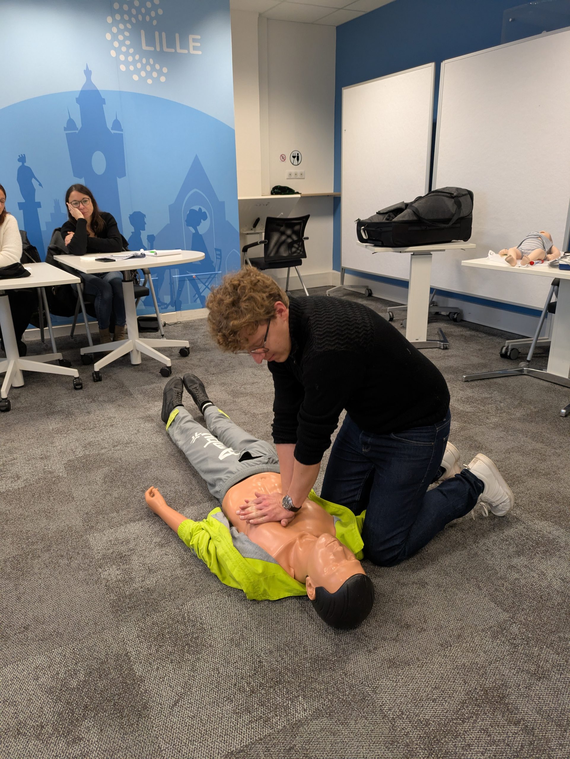 Secourisme sur adulte